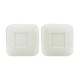Lot de 2 appliques en verre marbré, années 1980