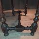 Rectangular side table from the eighteenth century.