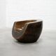 Moon Chair by Mike To, Sculptural Fiberglass Armchair, 2000s