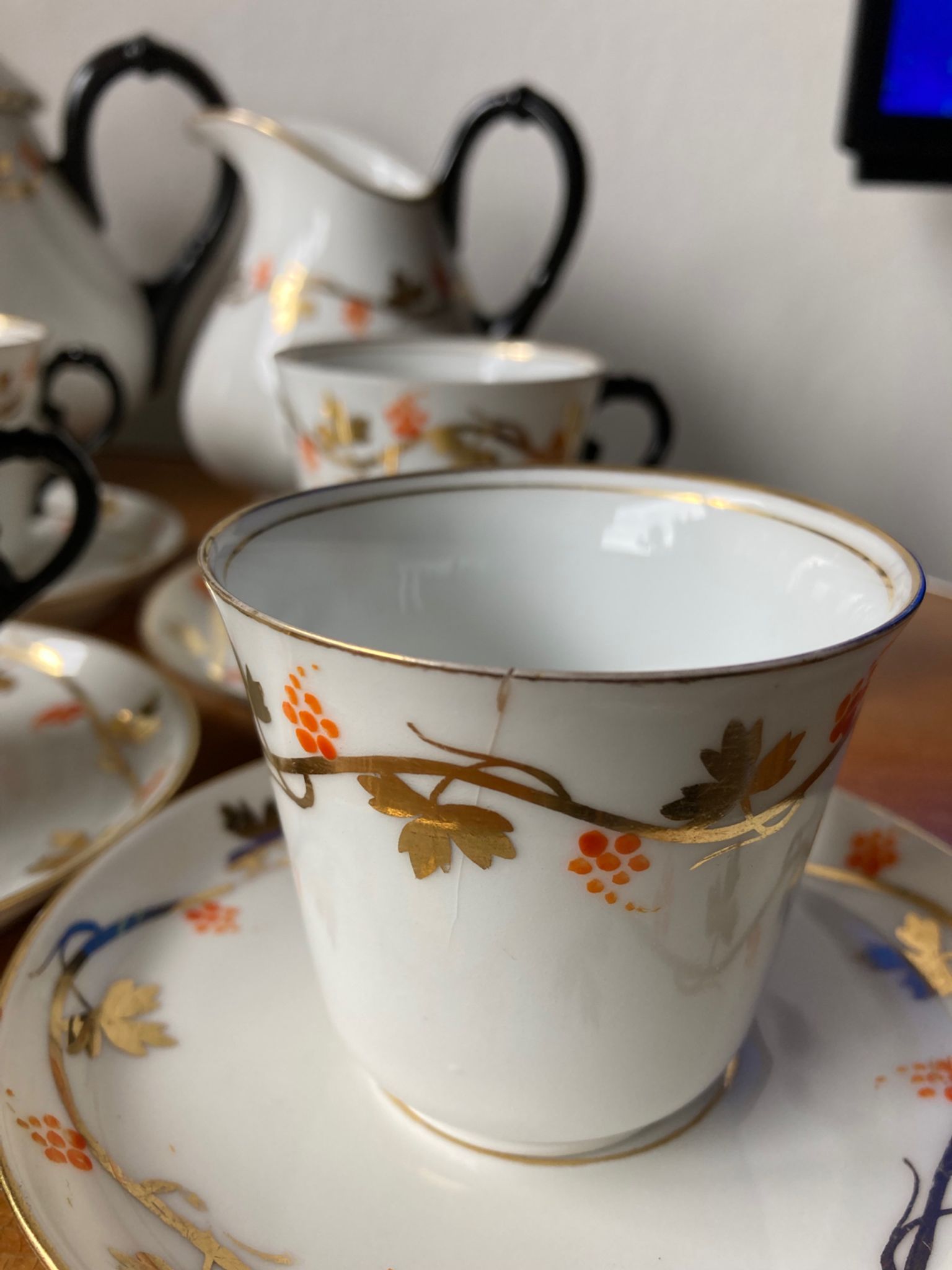 Empire period tea service