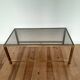 Brass coffee table