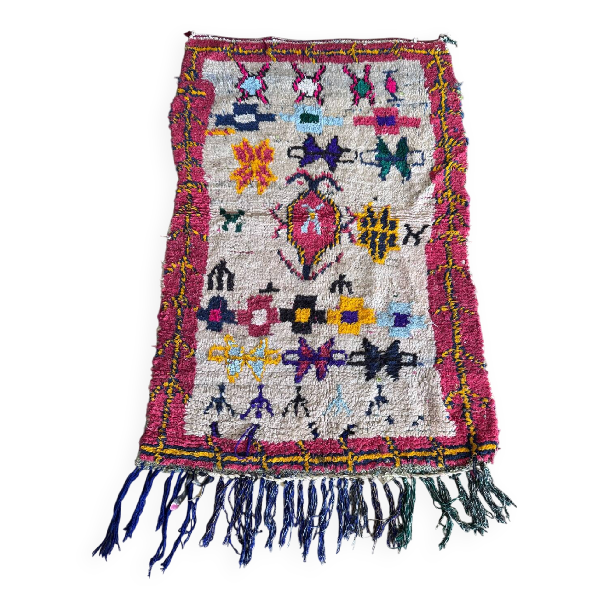 Antique Berber carpet