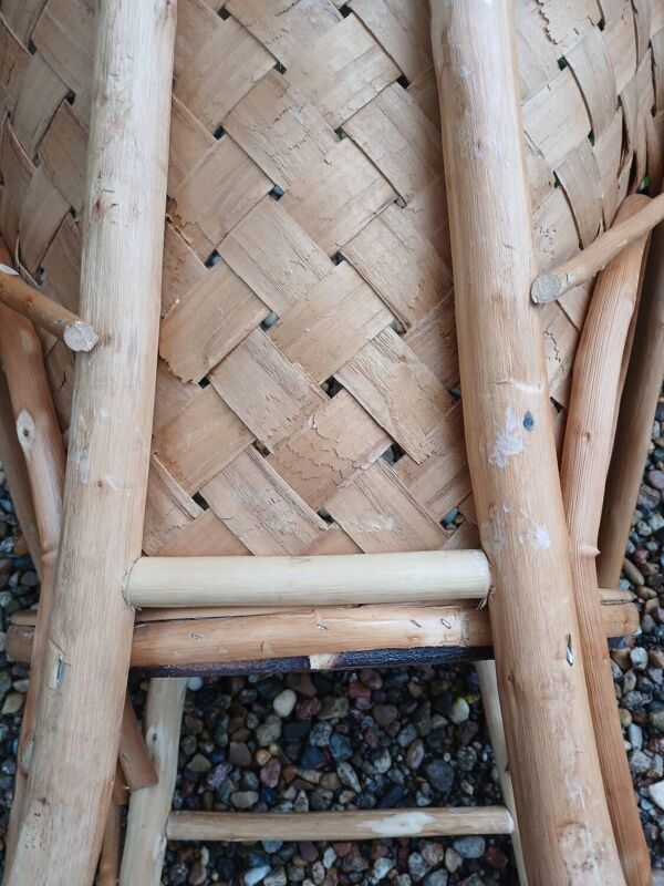 Fauteuil en châtaigner, 1960