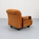 Italian Armchair Chenille 1970s