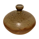 Pyrite sandstone vase