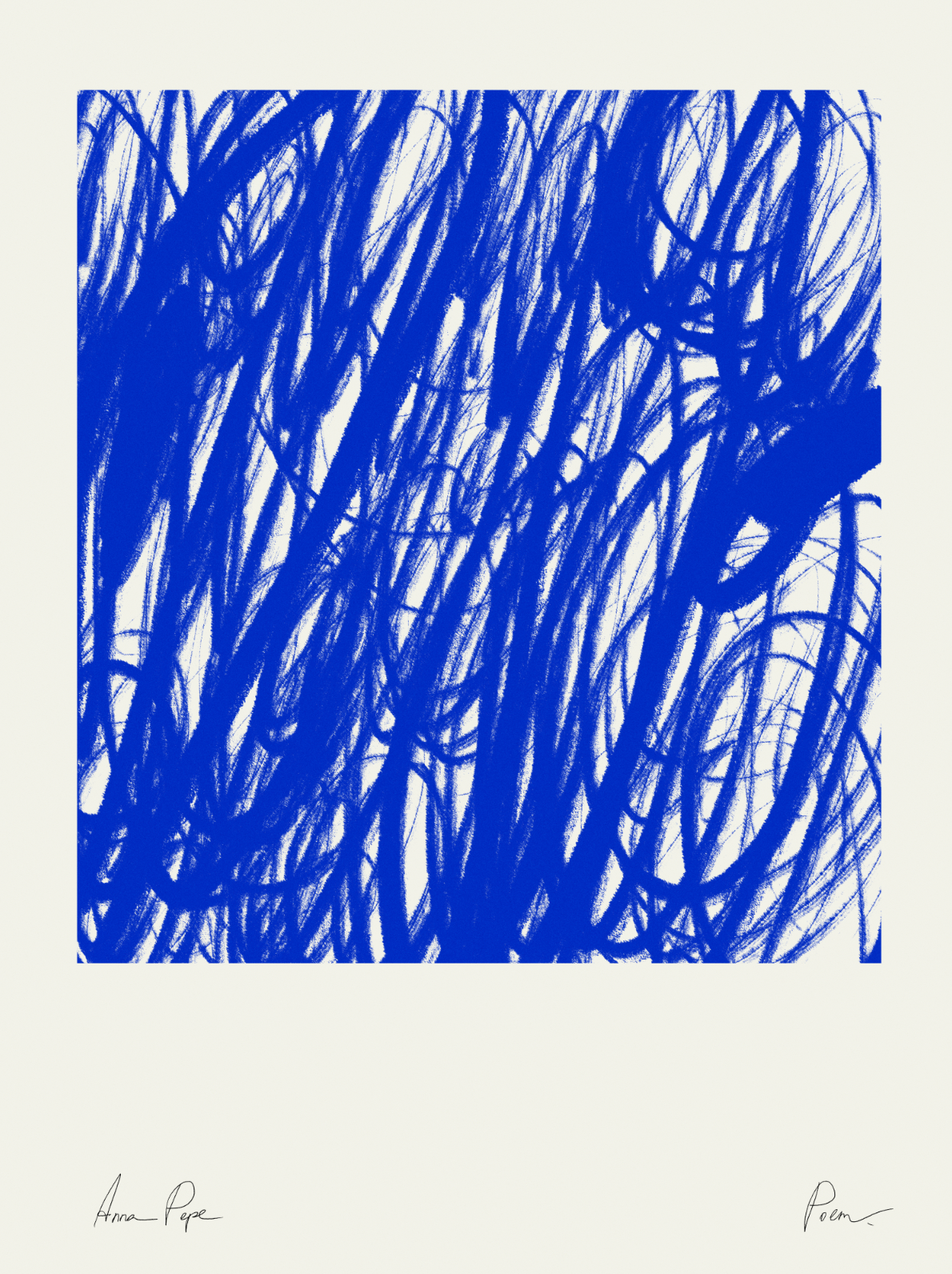 Abstract painting giclee print