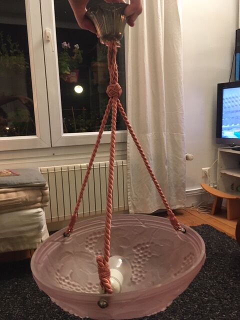 2 glass paste hanging