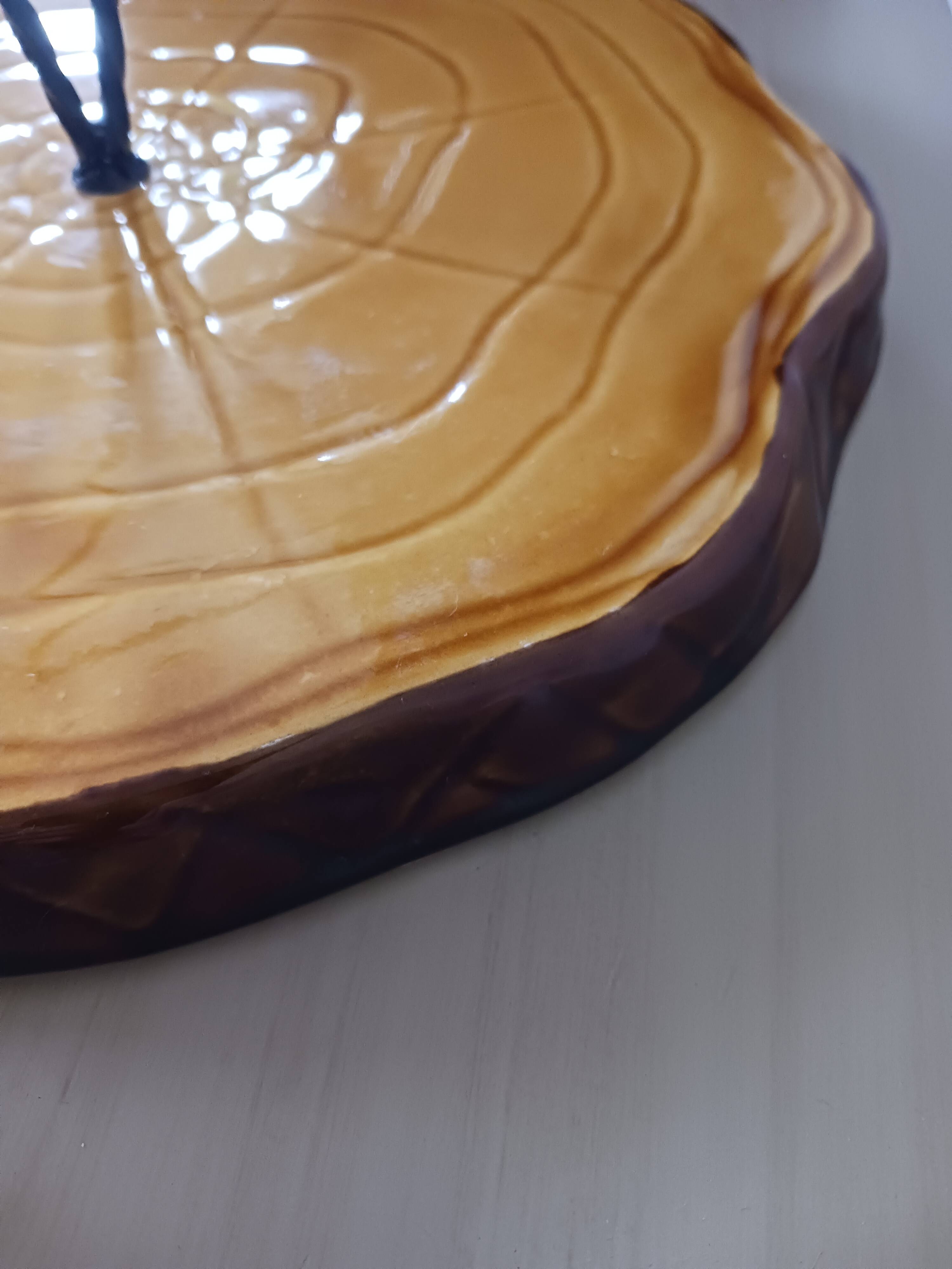 Vintage cheese platter, A Ferlay.