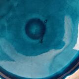 Artichoke Blue Turquoise Charolles pottery