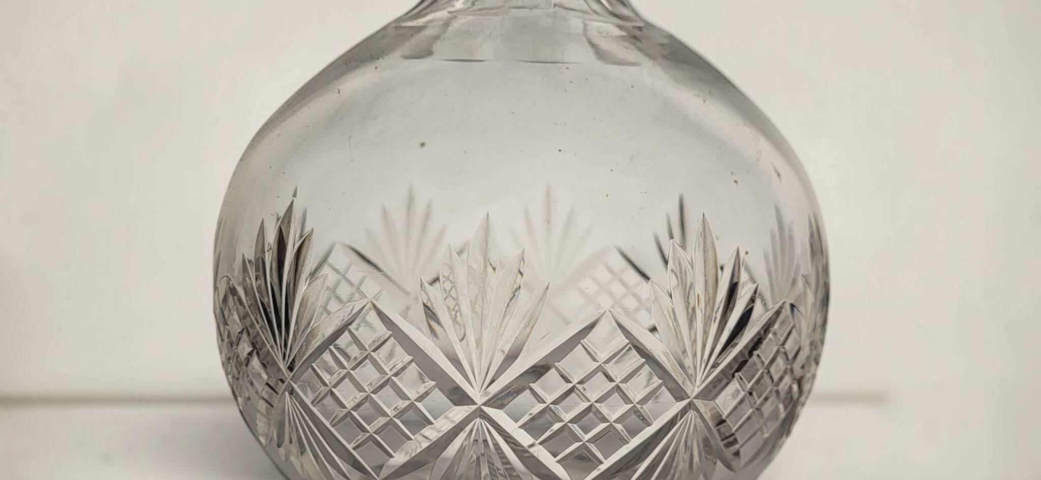 Crystal carafe from Lorraine