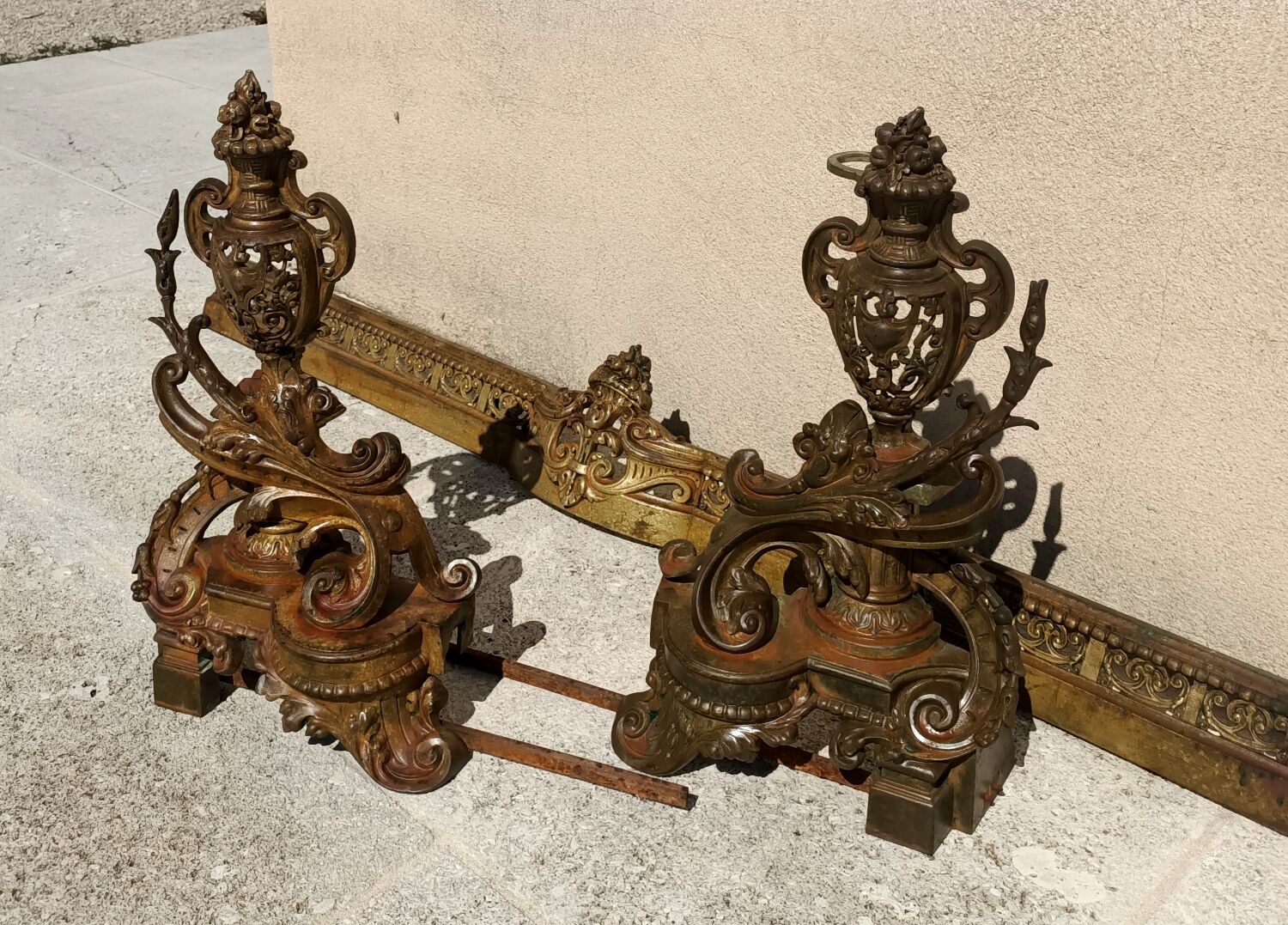 Napoleon lll fireplace bar