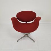 Little Tulip Armchair with cross base by Pierre Paulin for Artifort, 1970s