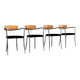 Vintage chairs | dining chairs | Effezeta | 80s