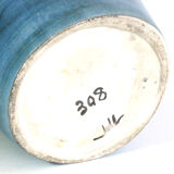 Large ceramic vase of Vallauris by Jean de Lespinasse 1960s