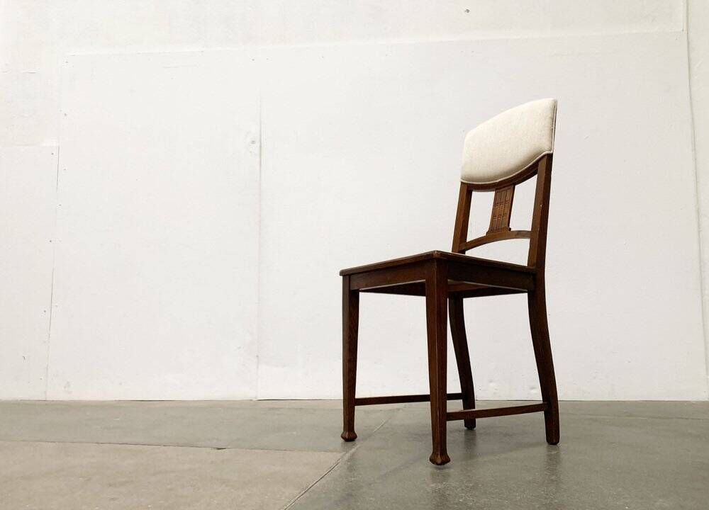 German Art Deco Jugendstil chair from Waldheim, 1930s