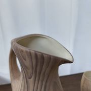 Pichet et verres en céramique par Grandjean Jourdan, Vallauris