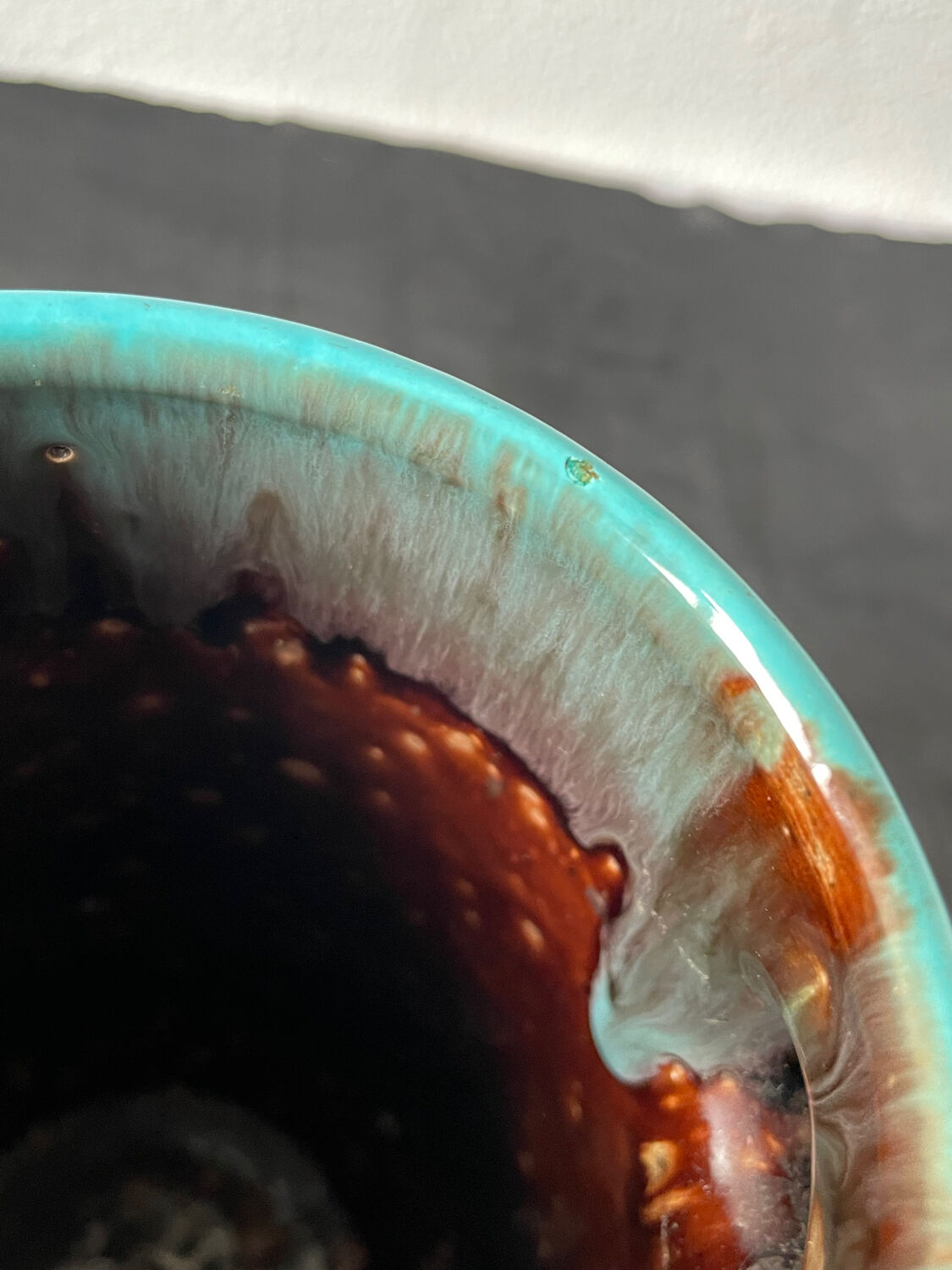 Ricard ceramic pitcher signed o.conguis