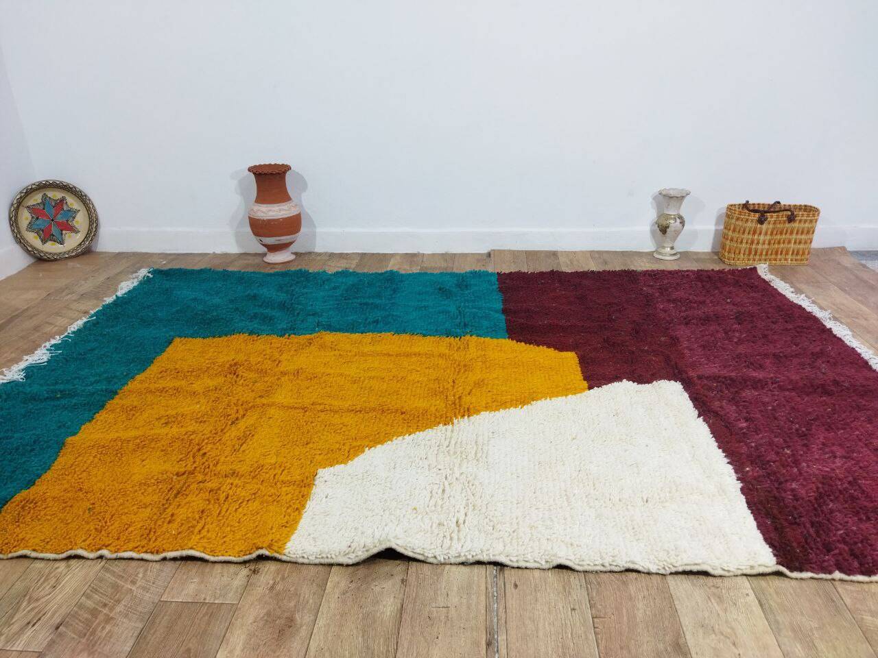 Handmade Moroccan Berber Rug 295 X 197 CM