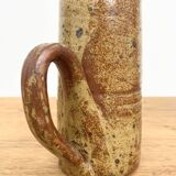 Pichet en grès années 50