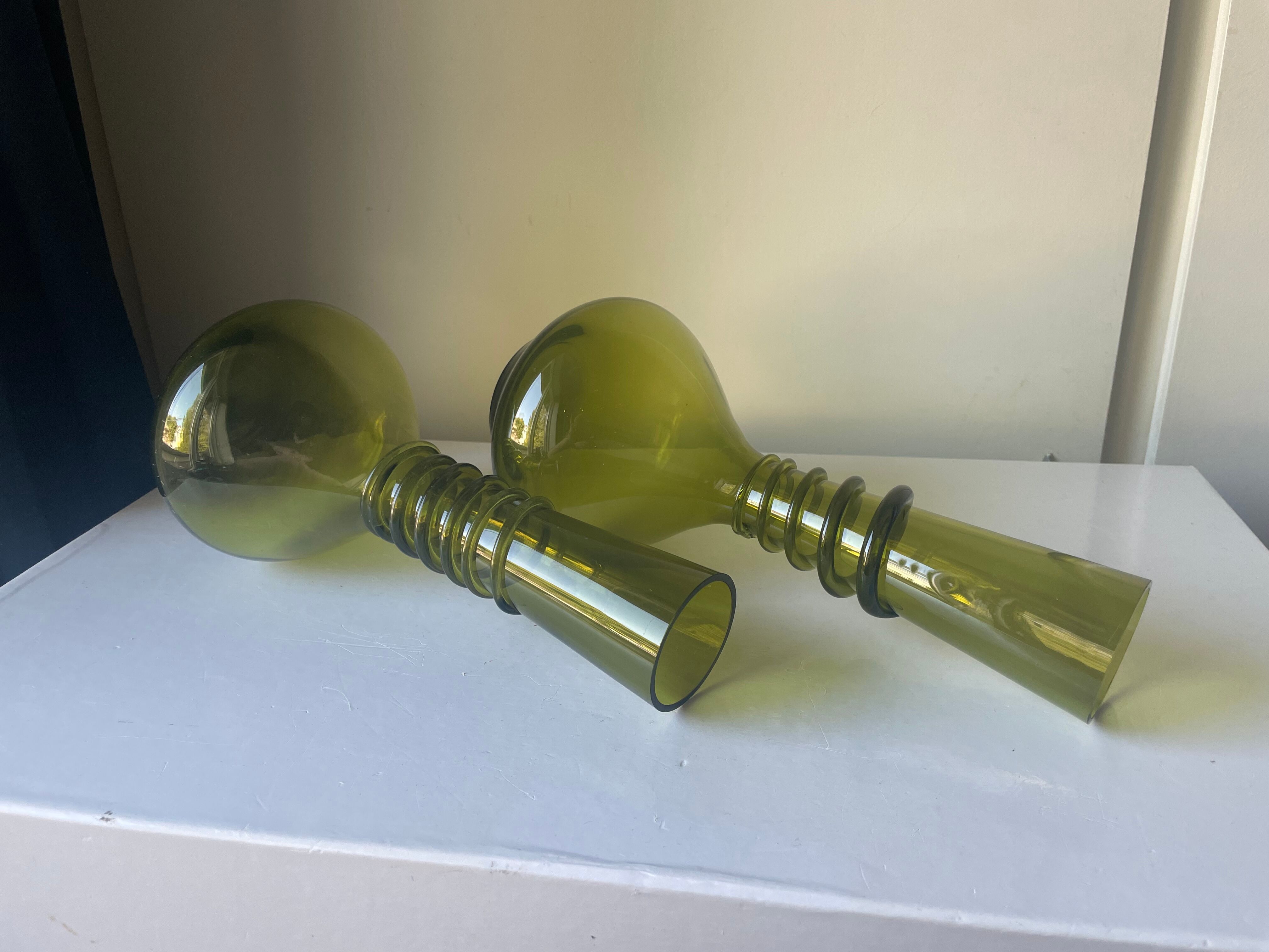 Pair of Danish Vases by Jacob Bang