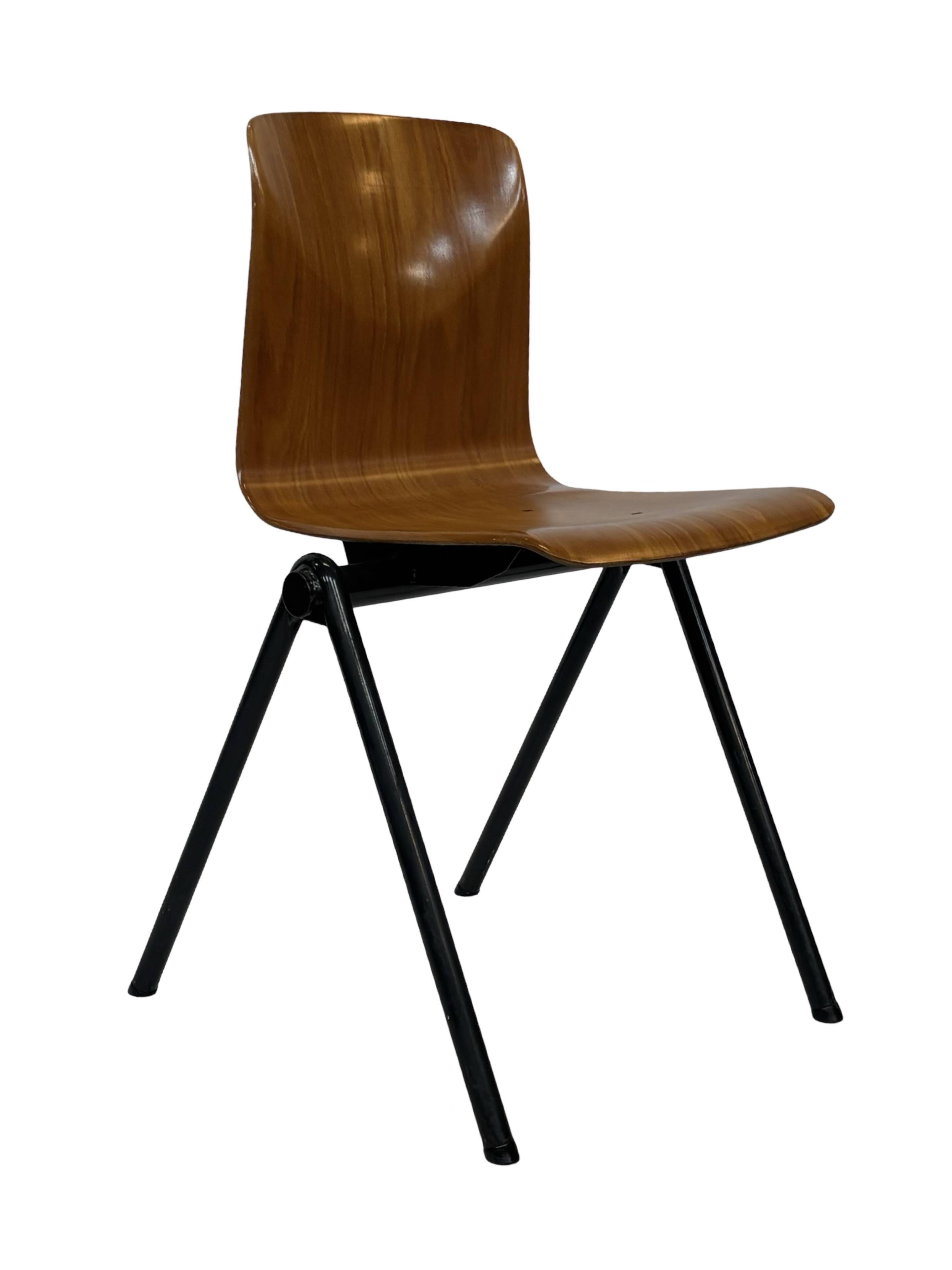 Vintage Chair Galvanitas Pagholz school chair design Dutch design