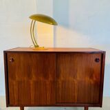 Vintage modernist Kaiser Dell brass lamp 1960s