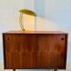 Vintage modernist Kaiser Dell brass lamp 1960s