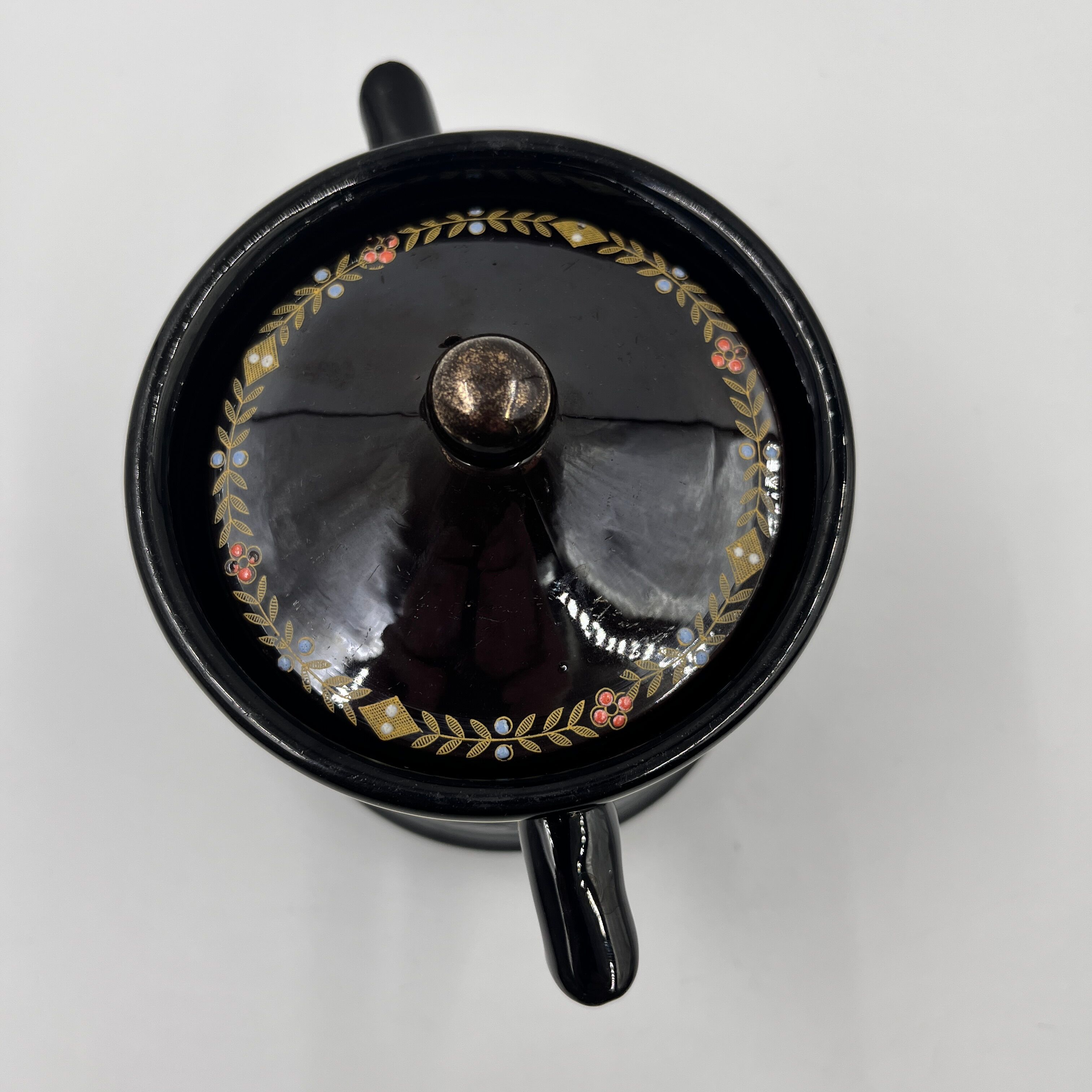 Tea service Sarreguemines Rockingham