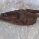 African mask, from Congo ancient African tribal art, mask h 36 l 17 cm.