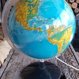 Vintage globe 1980