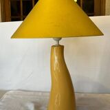 Ceramic table lamp and decorative pot 1980