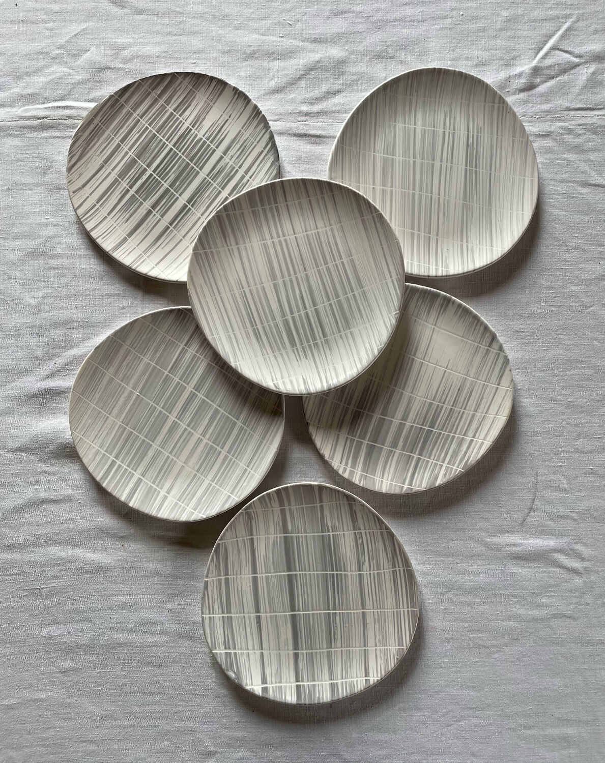 Dessert plates Voile Niderviller