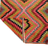 Anatolian handmade kilim rug 282 cm x 175 cm