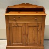 Petit meuble de rangement et secrétaire en pin vintage