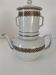 Art Deco filter coffee maker in Limoges porcelain by Balleroy Frères