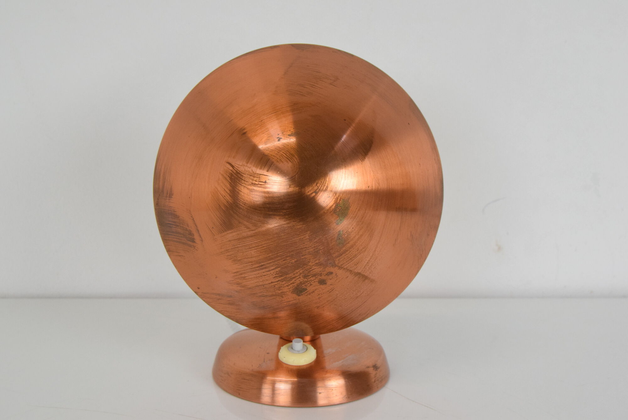 Art deco table lamp with flexible shade,1930's