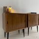 Pair of small vintage sideboards