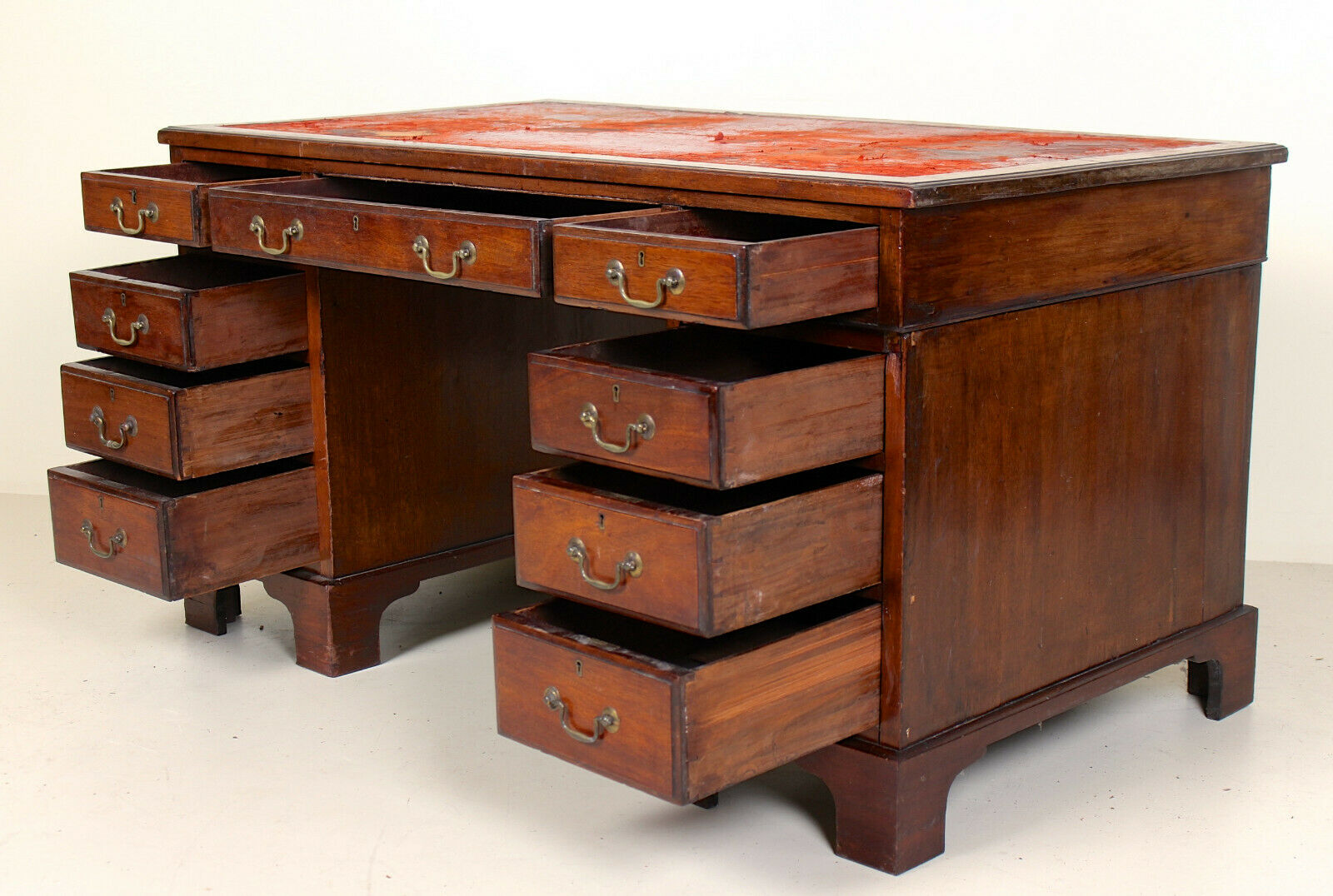 19Th century pedestal Office