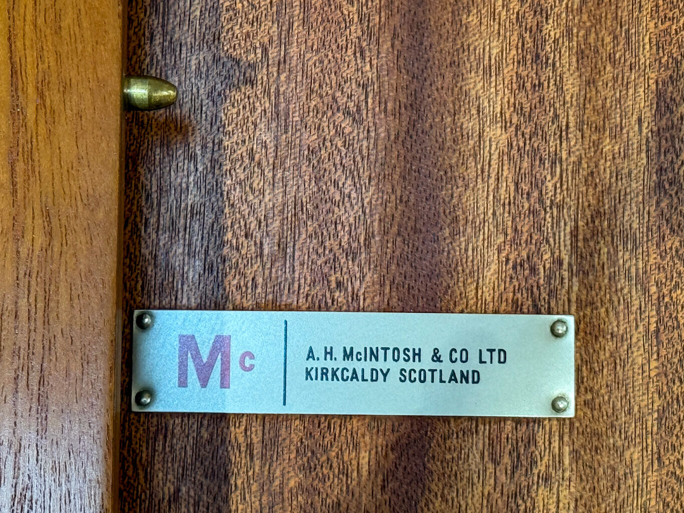 Mid-century McIntosh double extending dining table