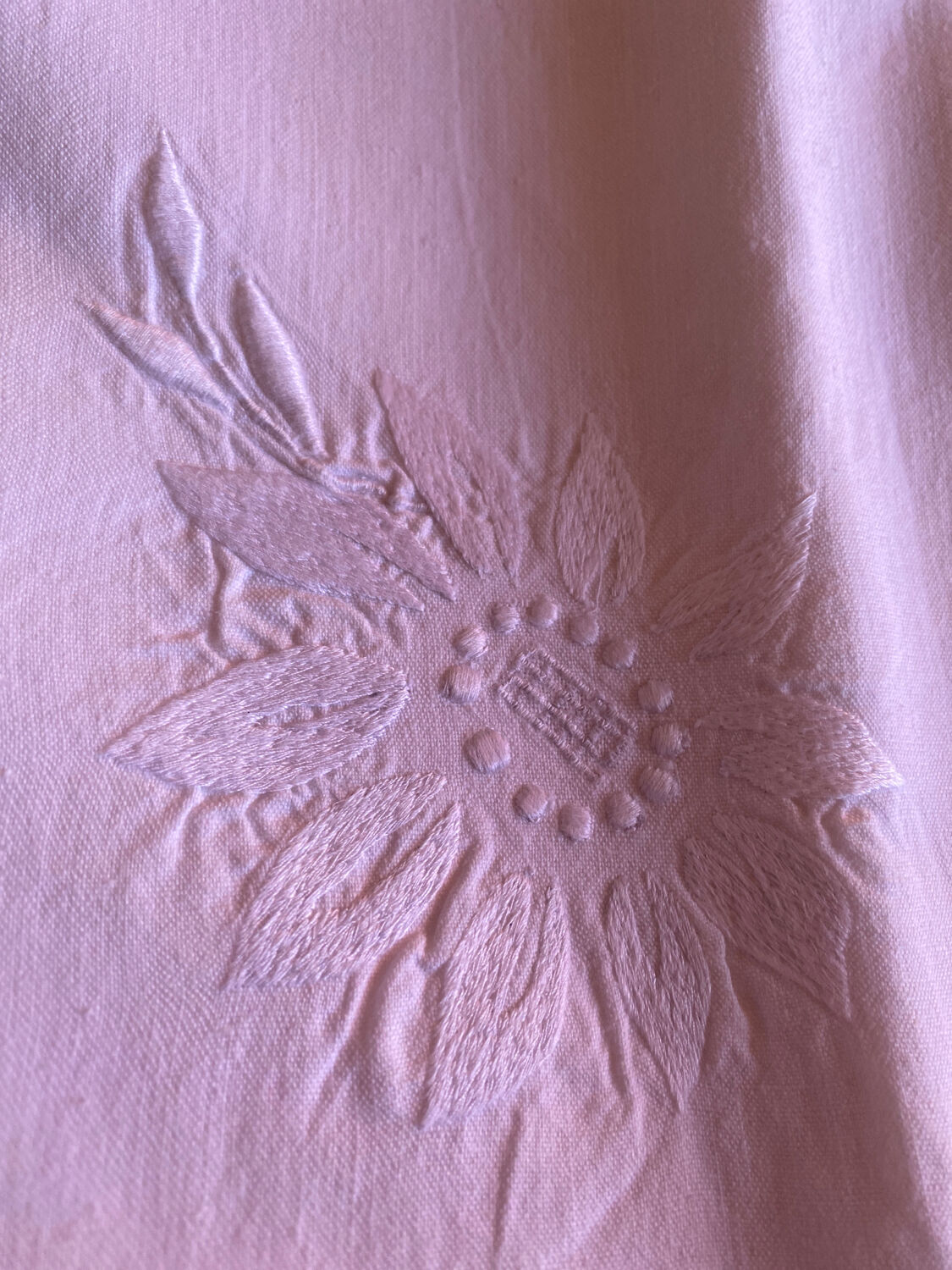 Set of two linen pillowcases