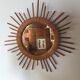 Sun rattan mirror 40cm