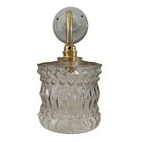 New electrified chiseled glass wall lamp