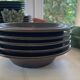 Russian bowls Arabia Finland, Ulla Procopé, starter plates, modern style.