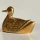 Canard en laiton vintage