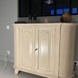 Solid wood sideboard made artisan