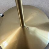 Lampe sur pied dorée