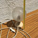 Pair 2pcs Vintage GDR AKA Electric Table Night Lamp Mid-Century 70s