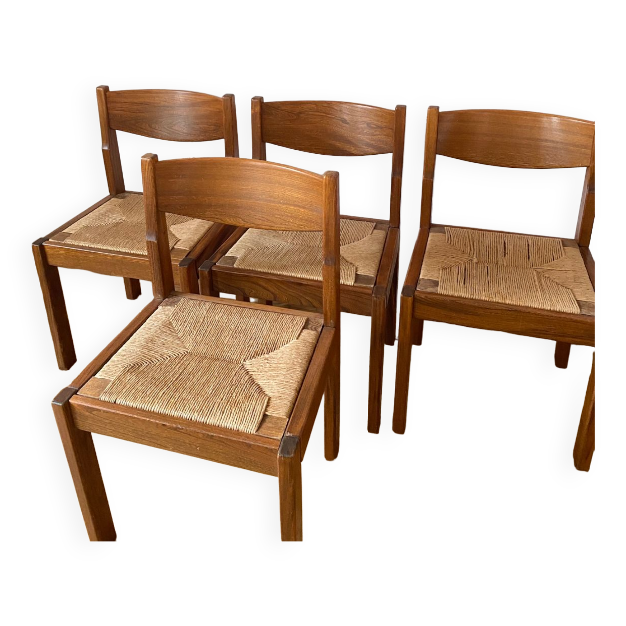 4 Maison Regain elm chairs