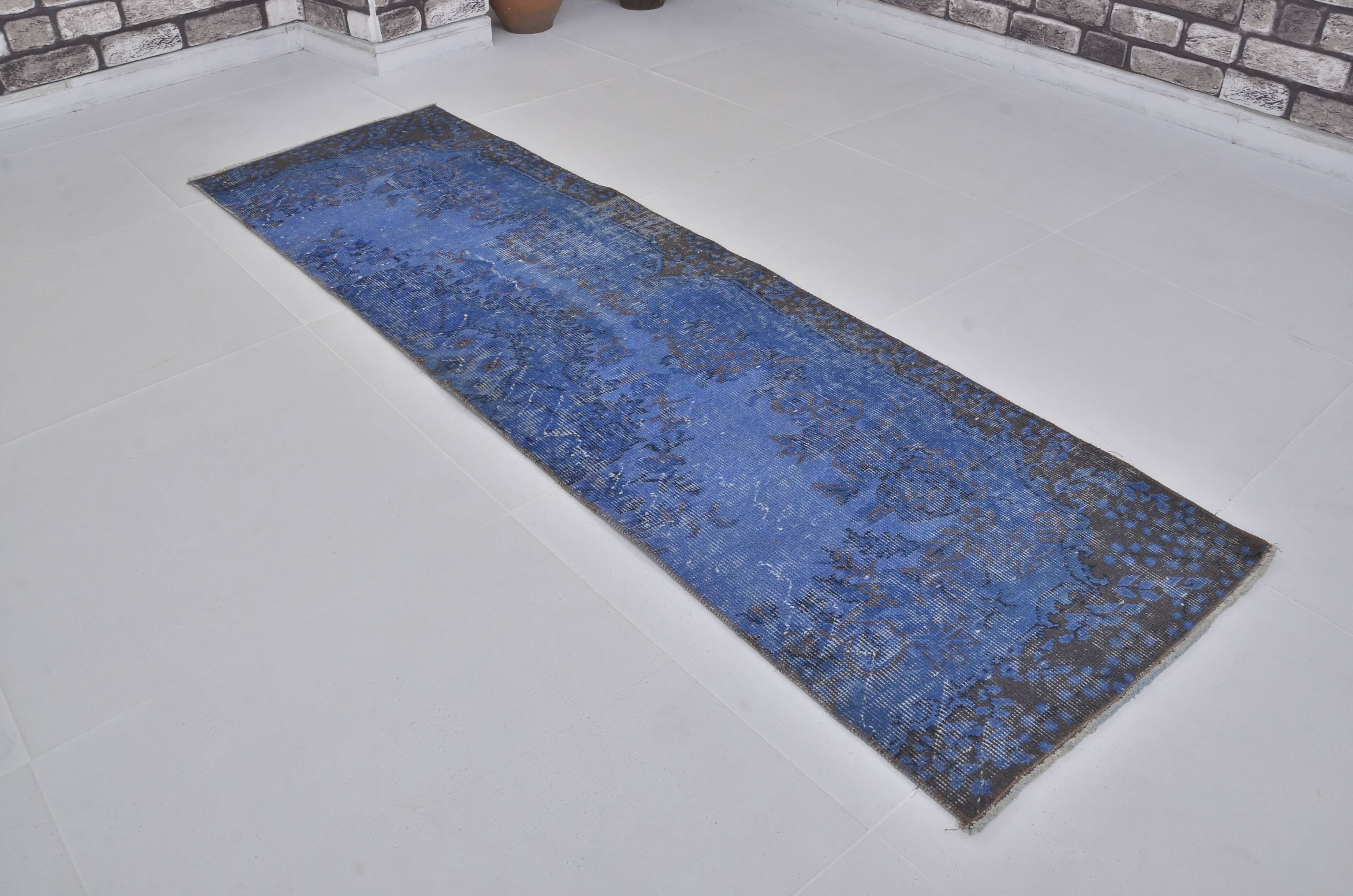 Blue Vintage Handknotted Rug sku 3929