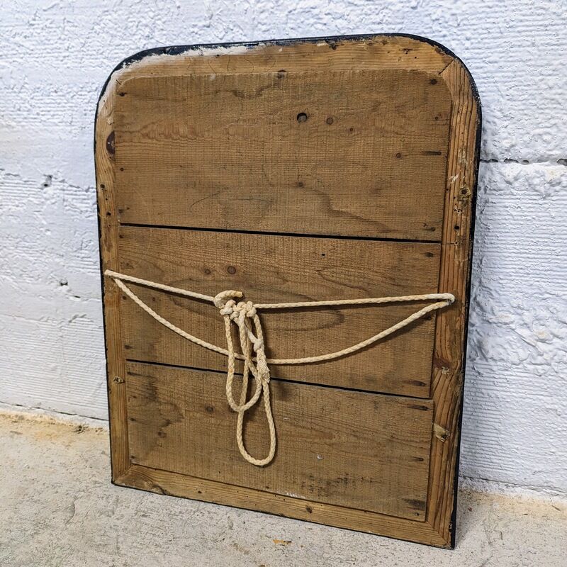 Mirror Louis Philippe black and gold